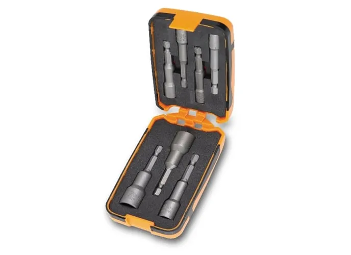 Beta 862F/A77 magnetisch dopsleutelbits, in kunststof koffer – 008620950