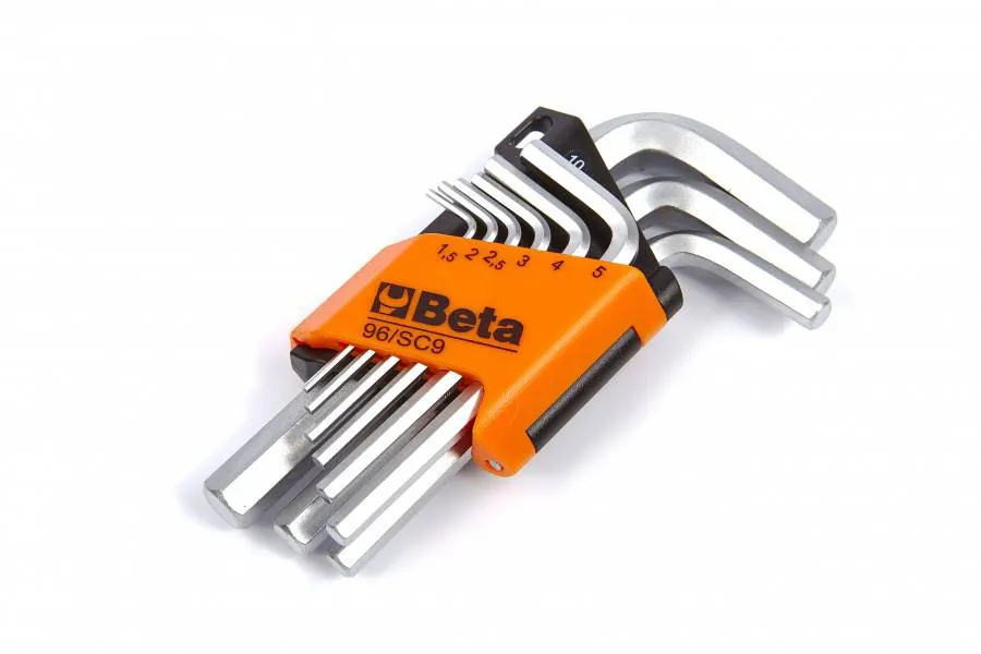 BETA 9DELIGE KORTE INBUSSLEUTELSET  96/SC9