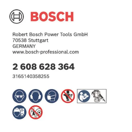 BOSCH 2608628364 HALFRONDPROFIELFREES 2SN HM