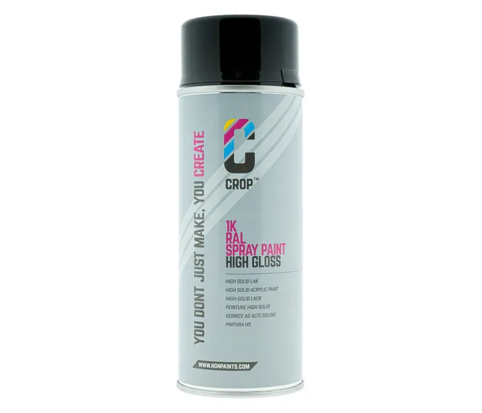 CROP Ford Usa 1 Black autolak spuitbus 400ml
