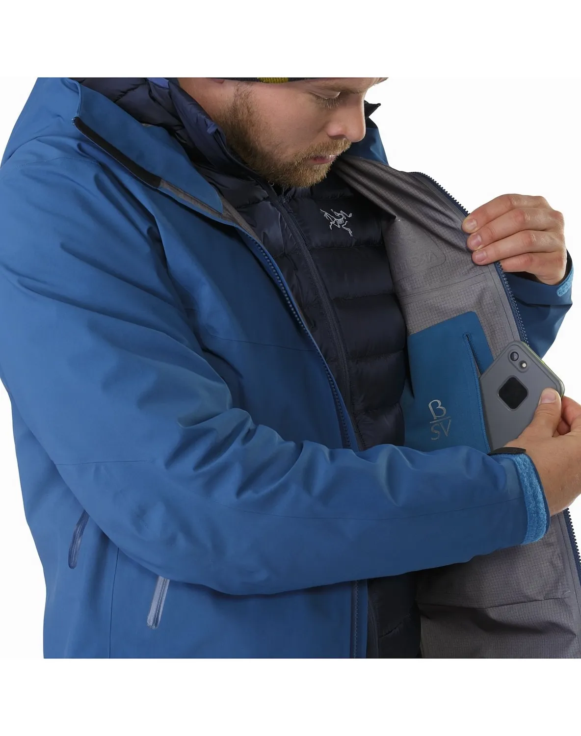 Jas Arc'teryx Men Beta SV Jacket Red Beach