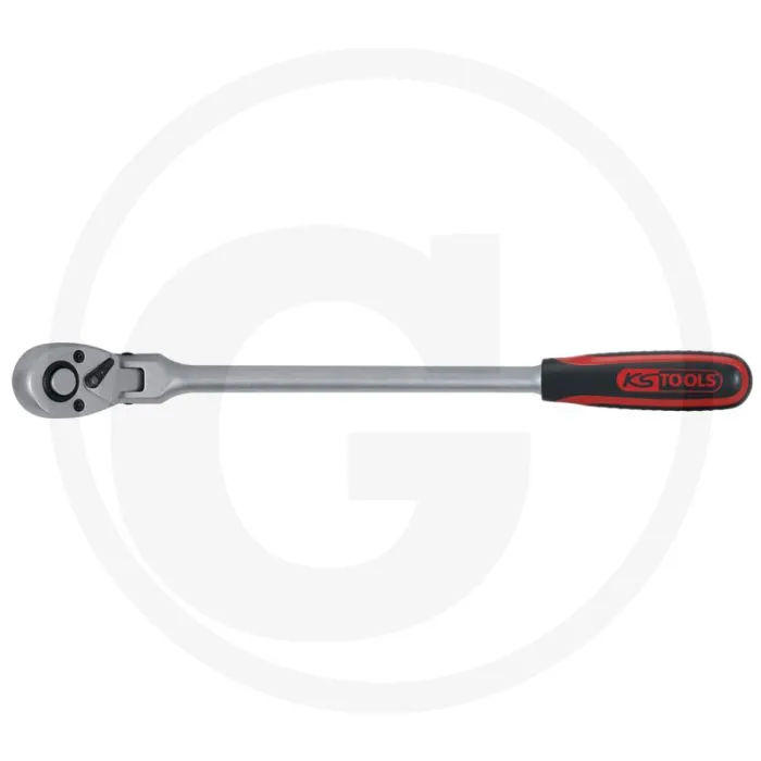 KS TOOLS 1/2" GEWRICHTOMSCHAKELBARE RATEL  72 TANDEN RATSCHENMECHANISMUS