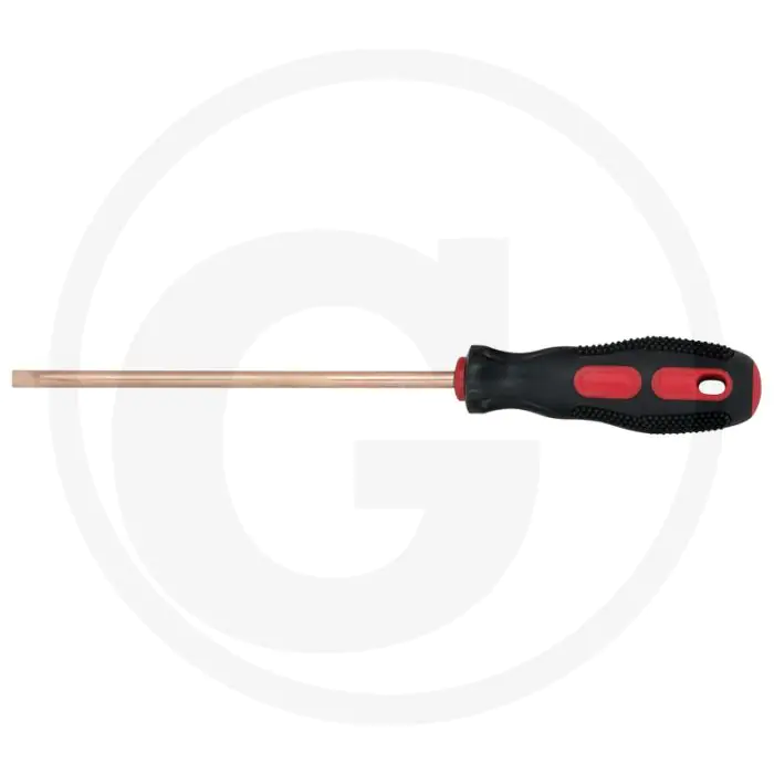 KS TOOLS BERYLLIUM SCHRAUBENDREHER SCHLITZ 10X300  KOPERBERYLLIUM, VONKVRIJ, CORROSIEBESTENDIG