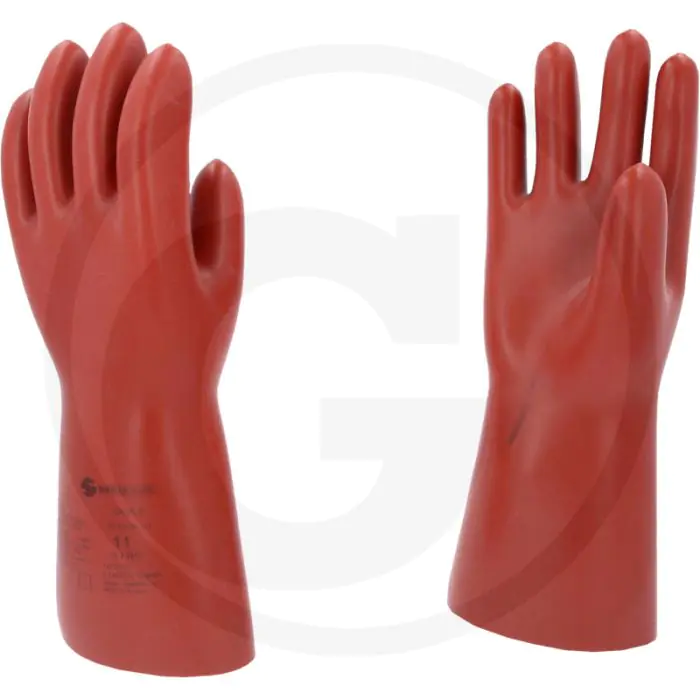 KS TOOLS ELEKTRIKERSCHUTZHANDSCHUH, GRößE 11, ROT, DIN EN 60903 ZERTIFIZIERT