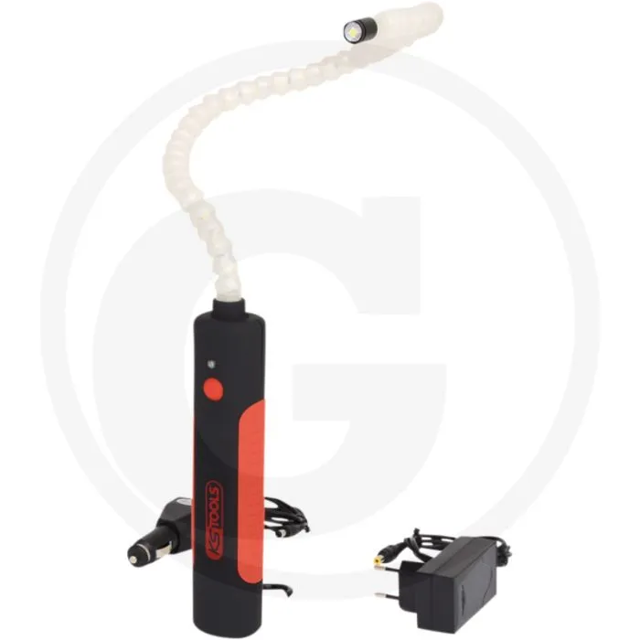 Ks tools flexible inspektionslampe, 10 watt led, 800 lumen, 3 leuchtmodi