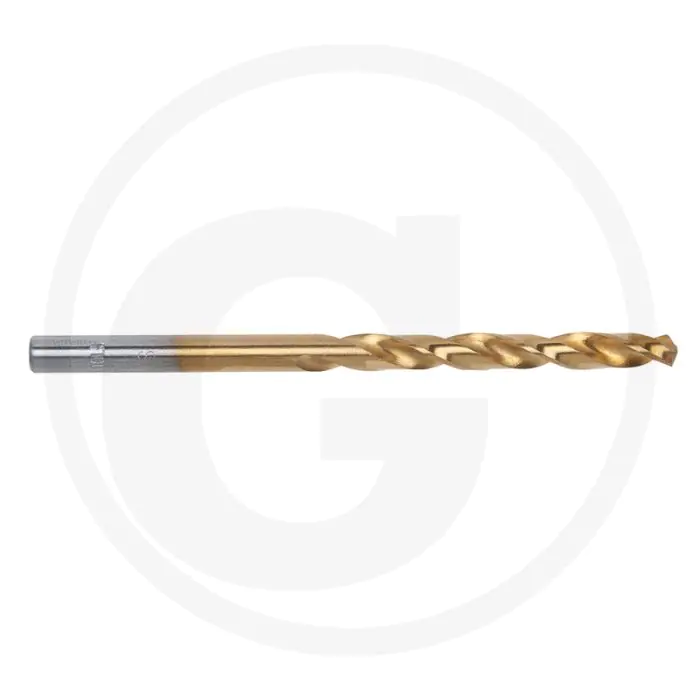 Ks tools hss tin spiraalboor 6,3mm, 10 verpakt 10er pack - 130° spitshoek