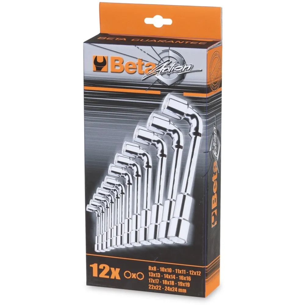 SET VAN 12 DUBBELE INBUSSLEUTELS  BETA 933/S12