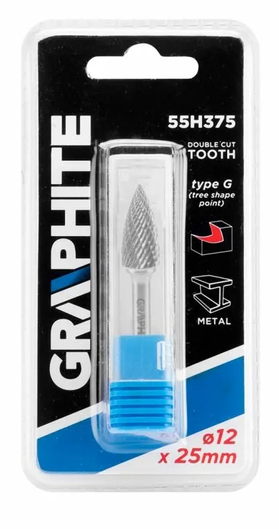 Stiftfrees Type G Spitsboog Scherp 12x25mm