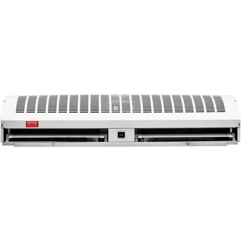 VEVOR 1,1 m luchtgordijn, 2 snelheden, 2292 m3/u, wandgemonteerde luchtgordijnen voor deuren, bovendeurventilator met zware eind