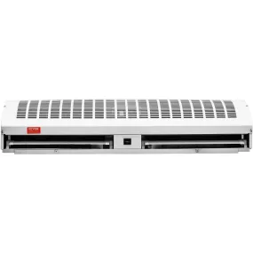 VEVOR 1,1 m luchtgordijn, 2 snelheden, 2292 m3/u, wandgemonteerde luchtgordijnen voor deuren, bovendeurventilator met zware eind