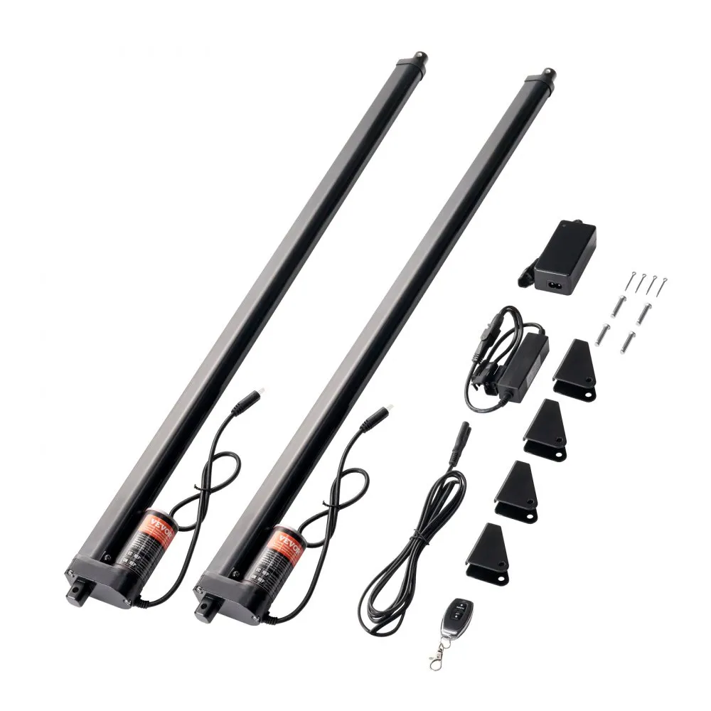 VEVOR 2DELIGE LINEAIRE ACTUATORSET 760 MM HOGE SNELHEID LINEAIRE ACTUATOR MET 9 MM/S 12V 220LBS/1000N LINEAIRE ACTUATOR VOOR HE