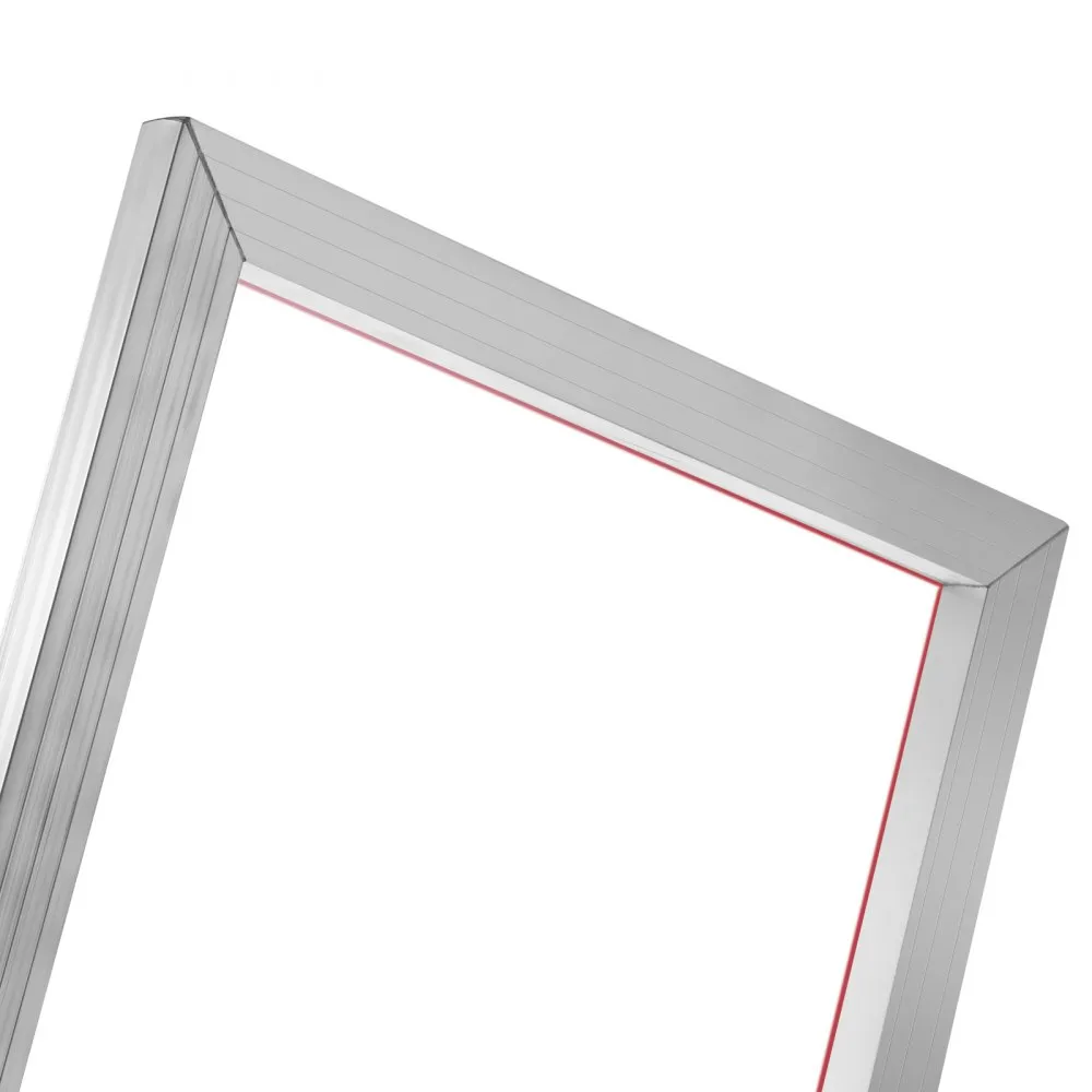 VEVOR 4DELIGE ALUMINIUM SCHERMFRAME ZEEFDRUKPERS 20 "X20", ZEEFDRUKMACHINEACCESSOIRES 110 MESH, ZUURBESTENDIG EN NIE
