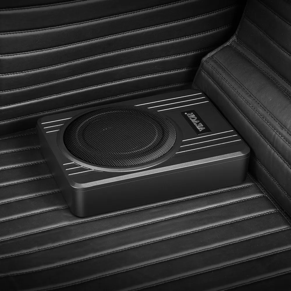 VEVOR AUTOSUBWOOFER ONDER DE STOEL 300 W SLANK ACTIEF SUBWOOFERSYSTEEM 254 MM