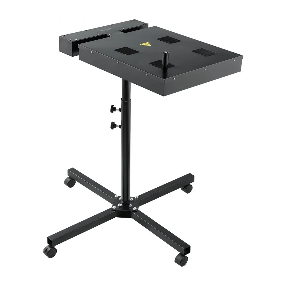VEVOR flitsdroger, 470 x 635 mm flitsdroger voor zeefdruk, zware zeefdrukdroger met in hoogte verstelbare standaard, 360 ° rotat