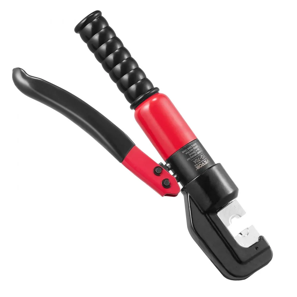 VEVOR HYDRAULISCHE KRIMPTANG KABELSCHOENTANG 470 MM², ALUMINIUM/KOPER AANSLUITING KRIMPTANG VOOR KABELCRIMPEN, 9 VORMEN KRIMPTA