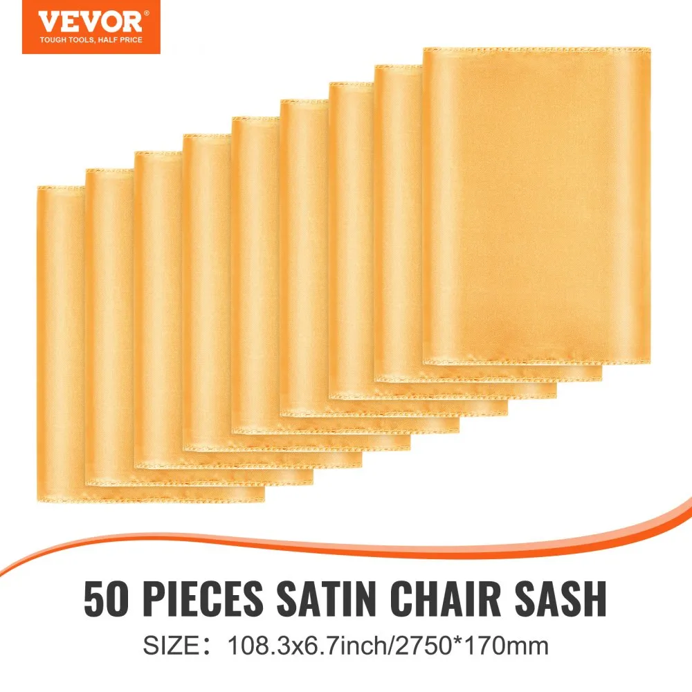 VEVOR stretch stoel sjerpen met spandex strikken, stoelhoezen en stretch stoel sjerpen, elastische stoelbanden, bijpassende stoe