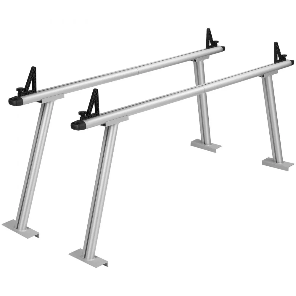 VEVOR TRUCK CARRIER TRUCK RACK, 800 LB CAPACITEIT, 1803X787,4 MM ALUMINIUM LADDERREK VOOR VRACHTWAGEN MET 8 NIETBORENDE CKLEMM