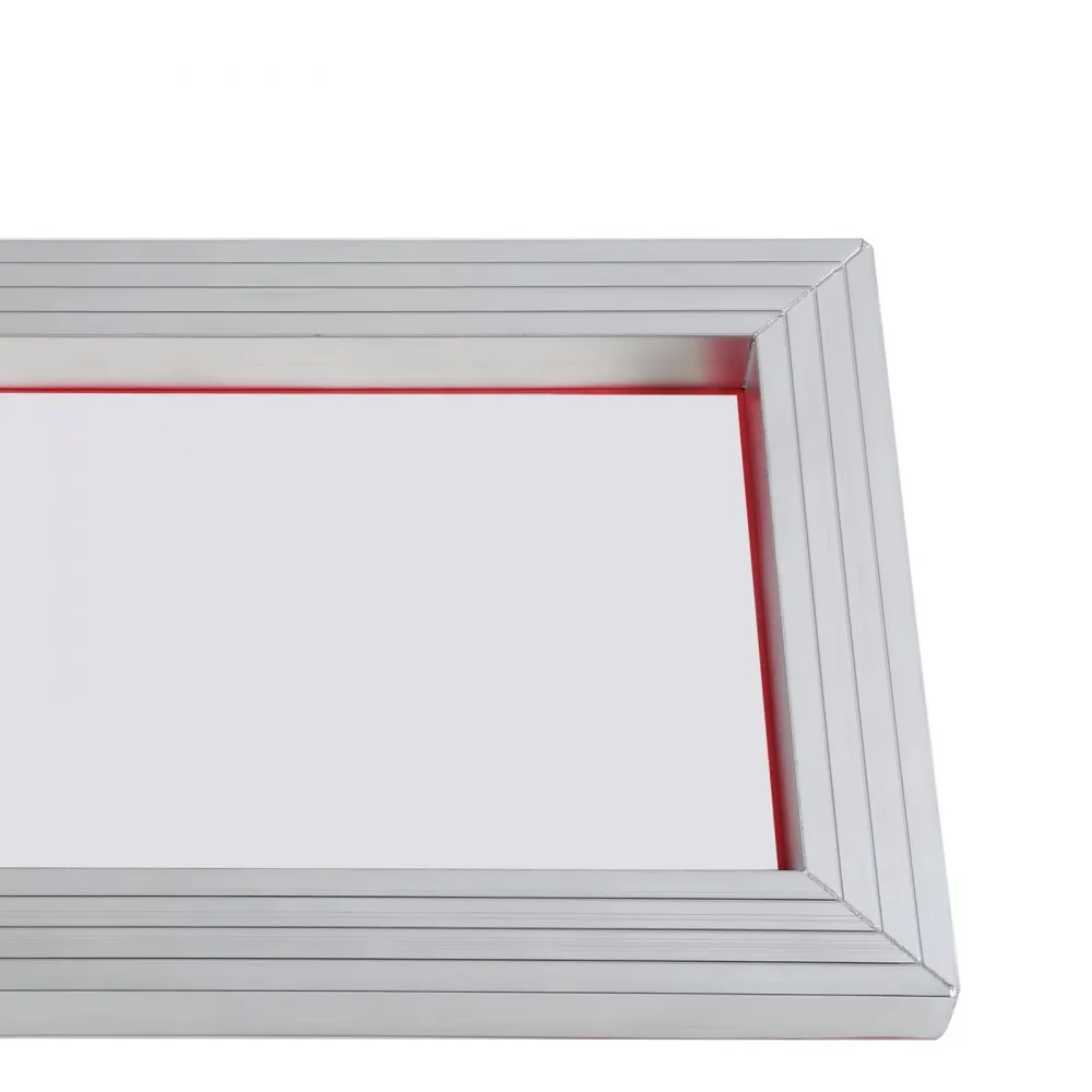 VEVOR zeefdrukkit, 6 stuks aluminium zeefdrukframes, 10x14 inch zeefdrukframes met 156 mesh, hoogspanning nylon gaas en afdichti